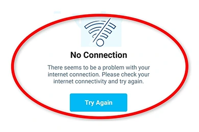 Check Your Internet Connections
