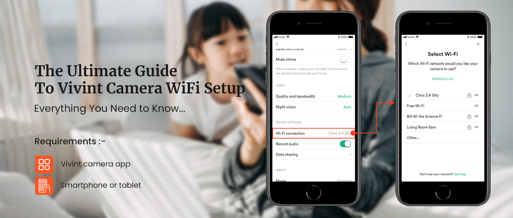 How to Connect Vivint Camera to WiFi