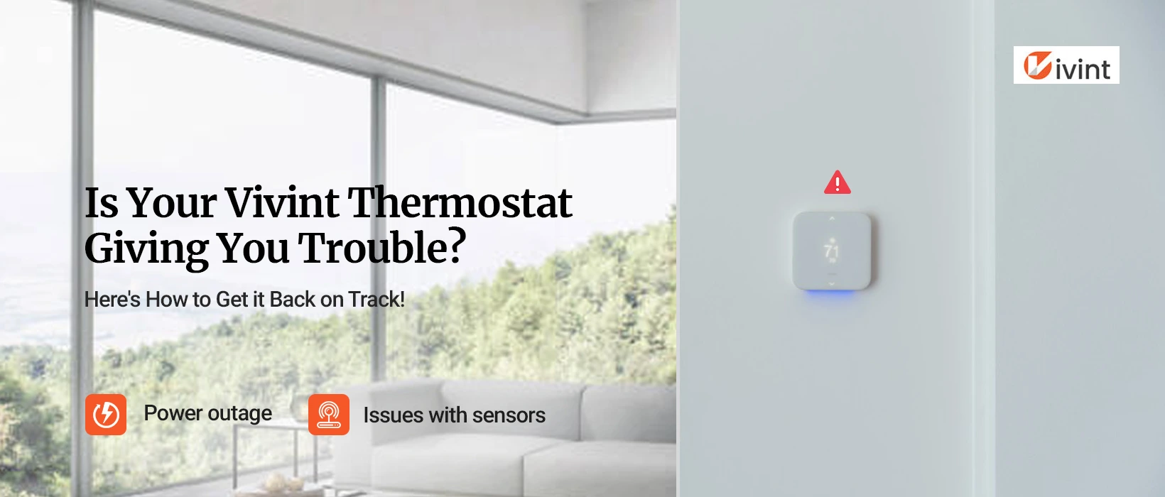 Vivint Thermostat Not Working. How to Fix it